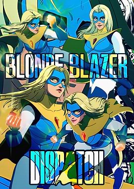 Blonde Blazer Dispatch Comic Book Cover