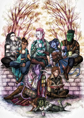 Critical Role: Mighty Nein Tea Party