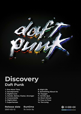 Daft Punk - Discovery Album Cover