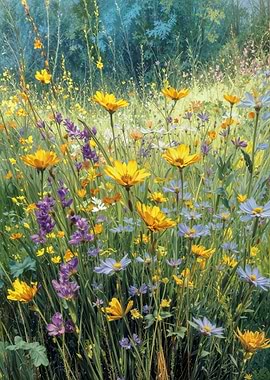 Vibrant Spring Wildflowers