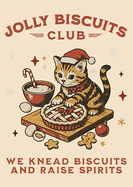 Jolly Biscuits Club Cat Baking