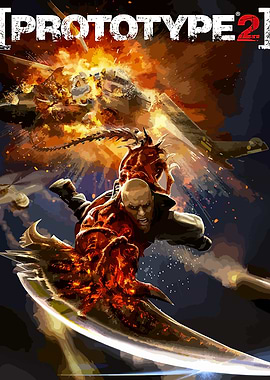 Prototype 2 Game Cover Art