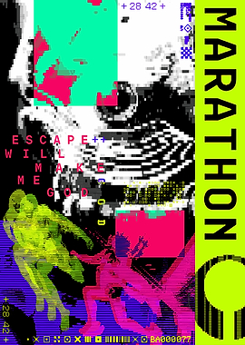 Marathon Game Digital Art