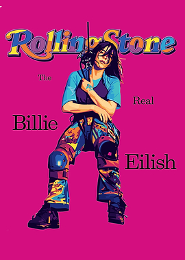 Billie Eilish Rolling Stone Cover Art
