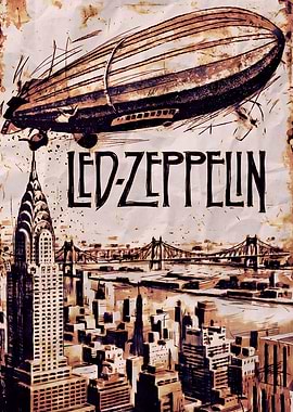 Led Zeppelin over New York City