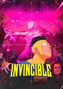 Invincible Animated Series Poster