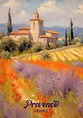 Provence France Painting
