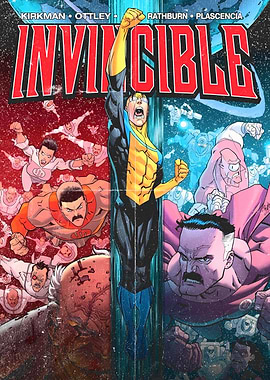 Invincible Comic Book Cover Art