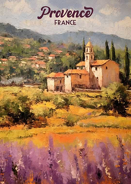 Provence, France Painting
