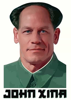 John Cena as Mao Zedong Portrait