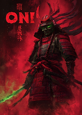 Oni Samurai Warrior