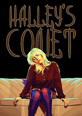 Halley's Comet - Billie Eilish Artwork