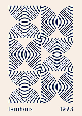 Bauhaus 1923 Geometric Pattern Art