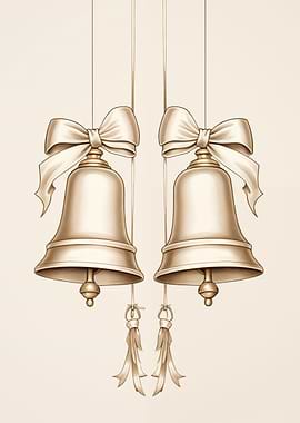 Two Bells with Bows