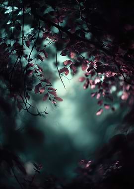 Mystical Forest Leaves