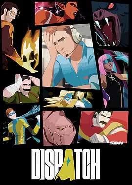 Dispatch Comic Book Cover Art