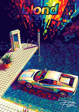 Blond Album Cover Art