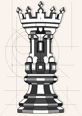 Chess Rook Blueprint