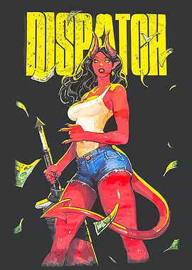 Dispatch Devil Girl with Spear