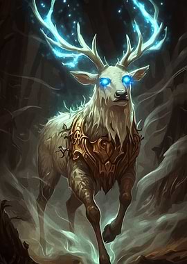 Mystical Deer Forest