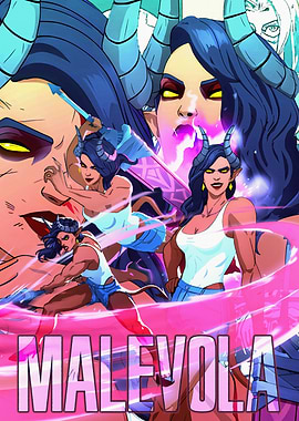 Malevola Comic Book Cover Art