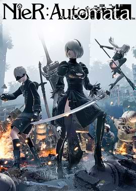 NieR: Automata Game Cover Art