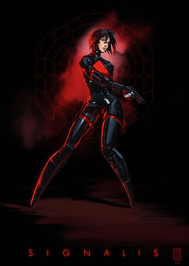 SIGNALIS Character Illustration