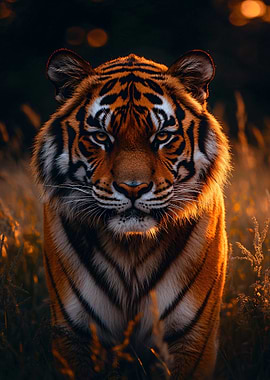 Majestic Tiger Portrait