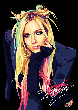 Avril Lavigne Portrait