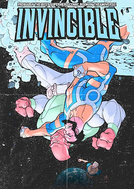Invincible Comic Book Cover Art