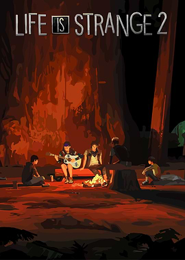 Life is Strange 2 Campfire Scene