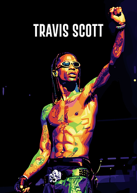Travis Scott Portrait