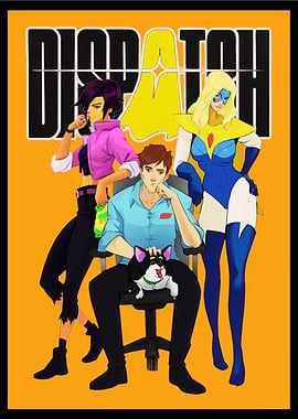 Dispatch Comic Book Cover Art