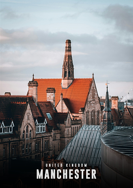 Manchester, United Kingdom cityscape