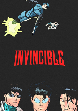 Invincible Comic Book Cover Art