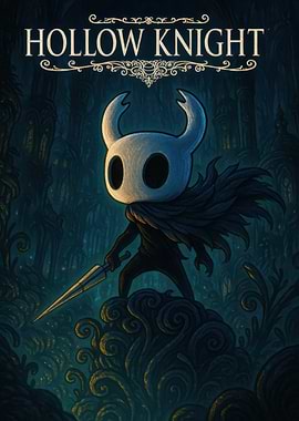Hollow Knight Game Poster