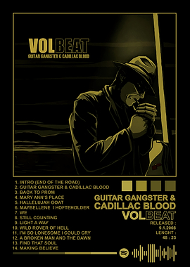 Volbeat - Guitar Gangster Album Art