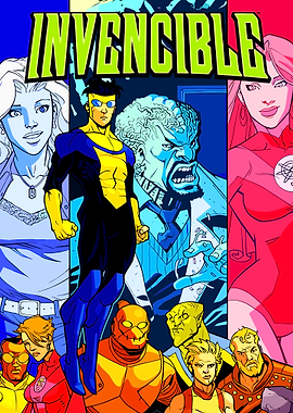 Invincible Comic Book Cover Art