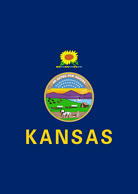 Kansas State Flag