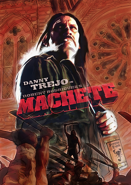 Machete Movie Poster Art