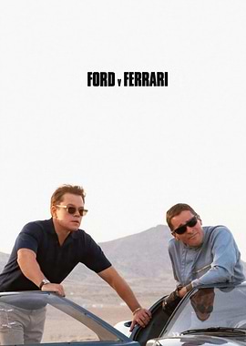 Ford v Ferrari movie poster
