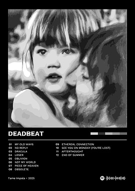 Tame Impala - Deadbeat Album Cover