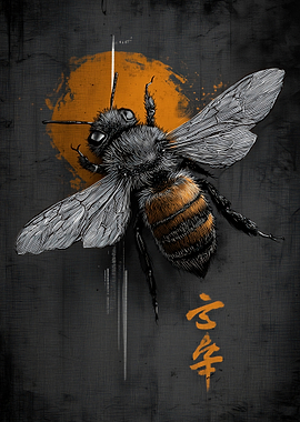 Ukiyo Minimalism Bee
