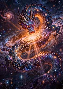 Cosmic Chinese Dragon