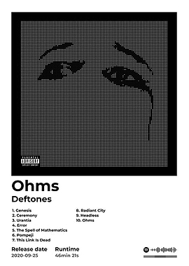 Deftones - Ohms Album Cover