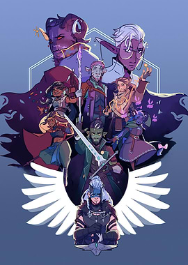 Critical Role: The Mighty Nein Artwork