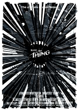 The Thing Movie Poster Art