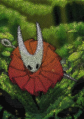 Hollow Knight mosaic art