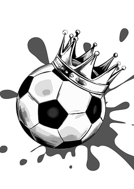 Soccer Ball King Splash