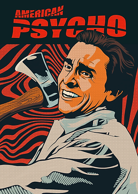 American Psycho Movie Poster Art